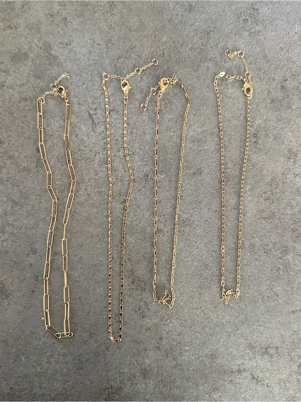 American Eagle Gold Necklace Set